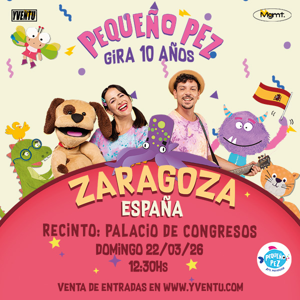 PEQUEÑO PEZ GIRA 10 AÑOS 2026